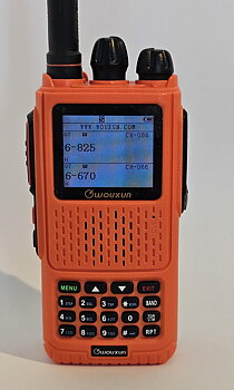 Wouxun dubbelbandare VHF/UHF med Blåtand