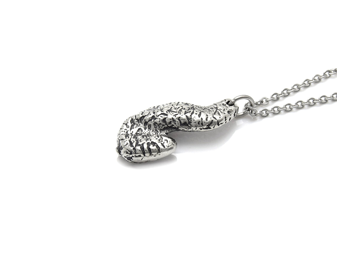 Bukspottkörtel Halsband, Anatomi Smycke i Tenn - 4