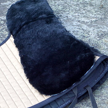 Grandeur vojlock Gaiter med fårskinn, svart 