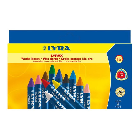 Lyra Bivaxkrita Lyrax, 12 färger 