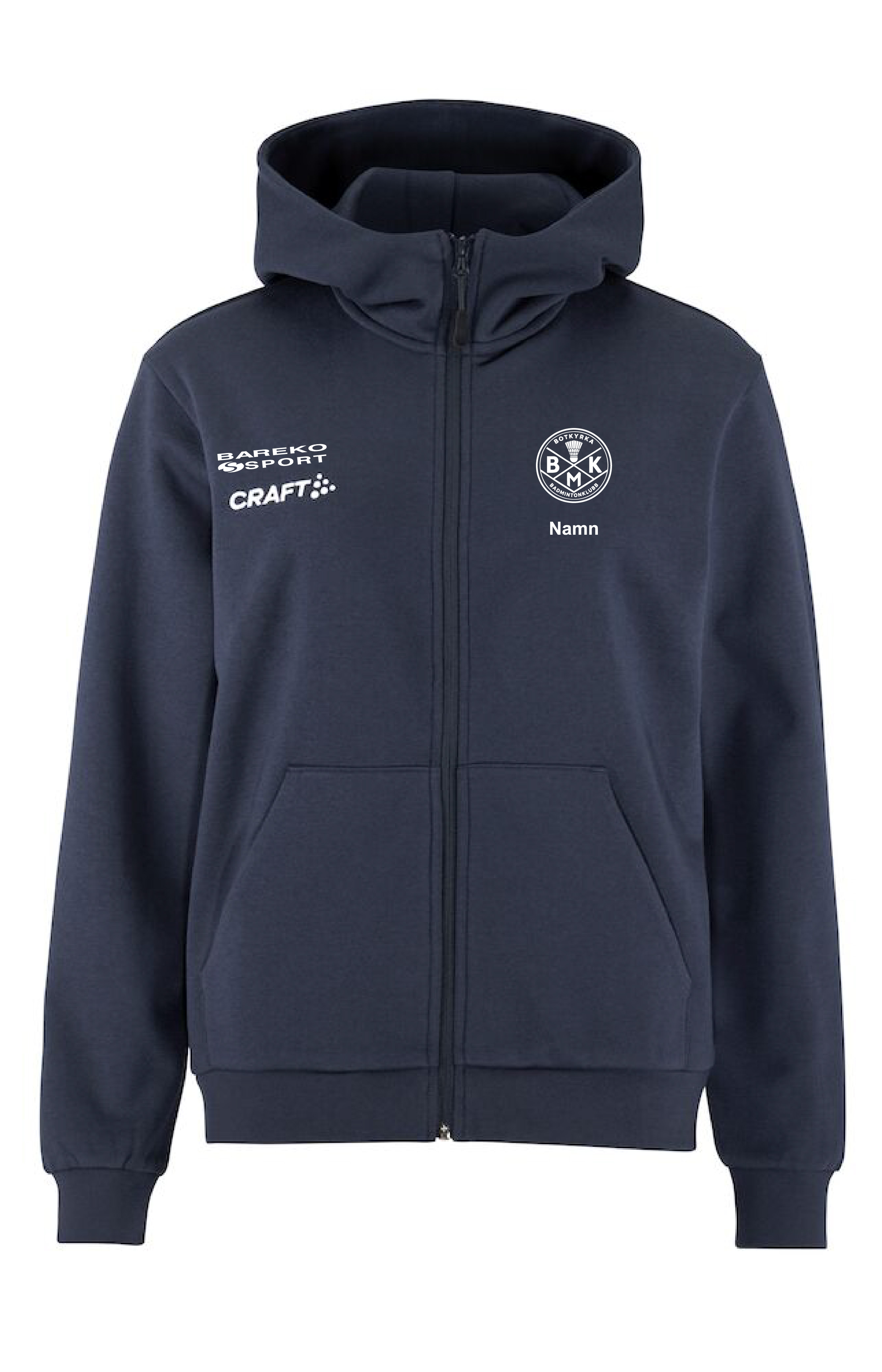 Hood med dragkedja Botkyrka BMK - 3