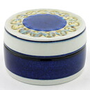 Inge-Lise Koefoed (Tenera 1958) Round Jar with Colorful Decor 6 cm #579-3163