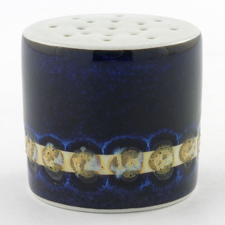 Inge-Lise Koefoed (Tenera 1958) Round Shaker with Colorful Decor 4 cm #582-2957