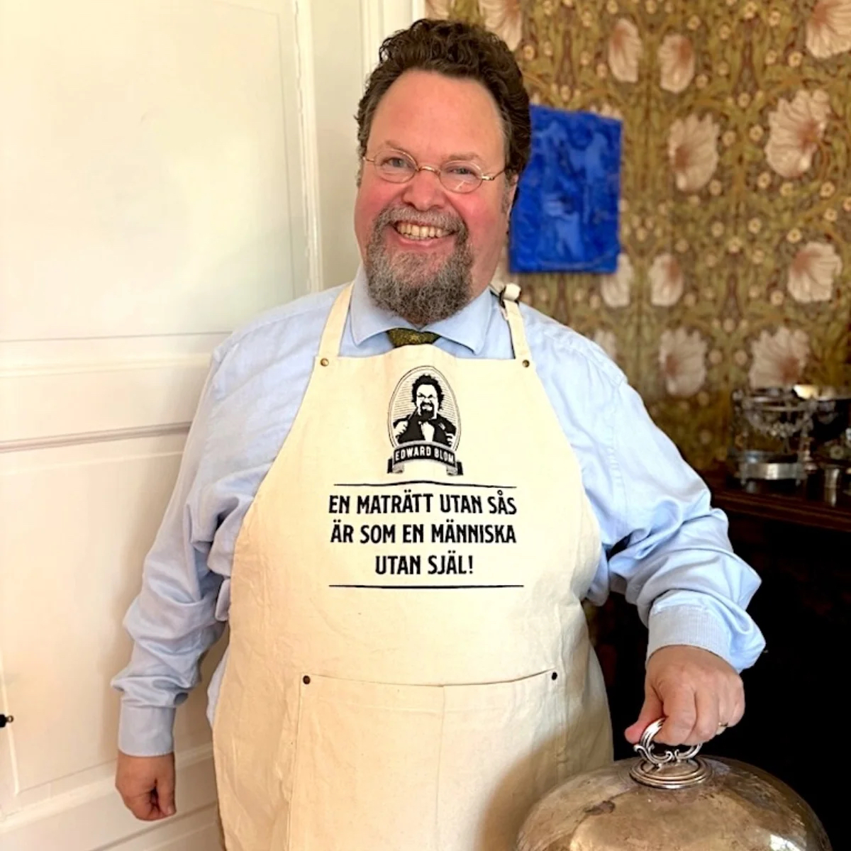 Edward Blom Förkläde "En maträtt utan sås.." - 2
