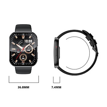 Philippe Palmer Smart Watch LP27 AMOLED Black
