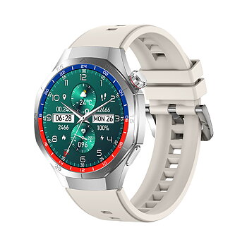 Philippe Palmer Smart Watch LP16 NFC Compass Silver