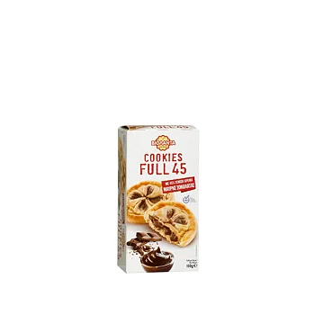 Smakrik grekisk cookie med en generös fyllning av mörk choklad.