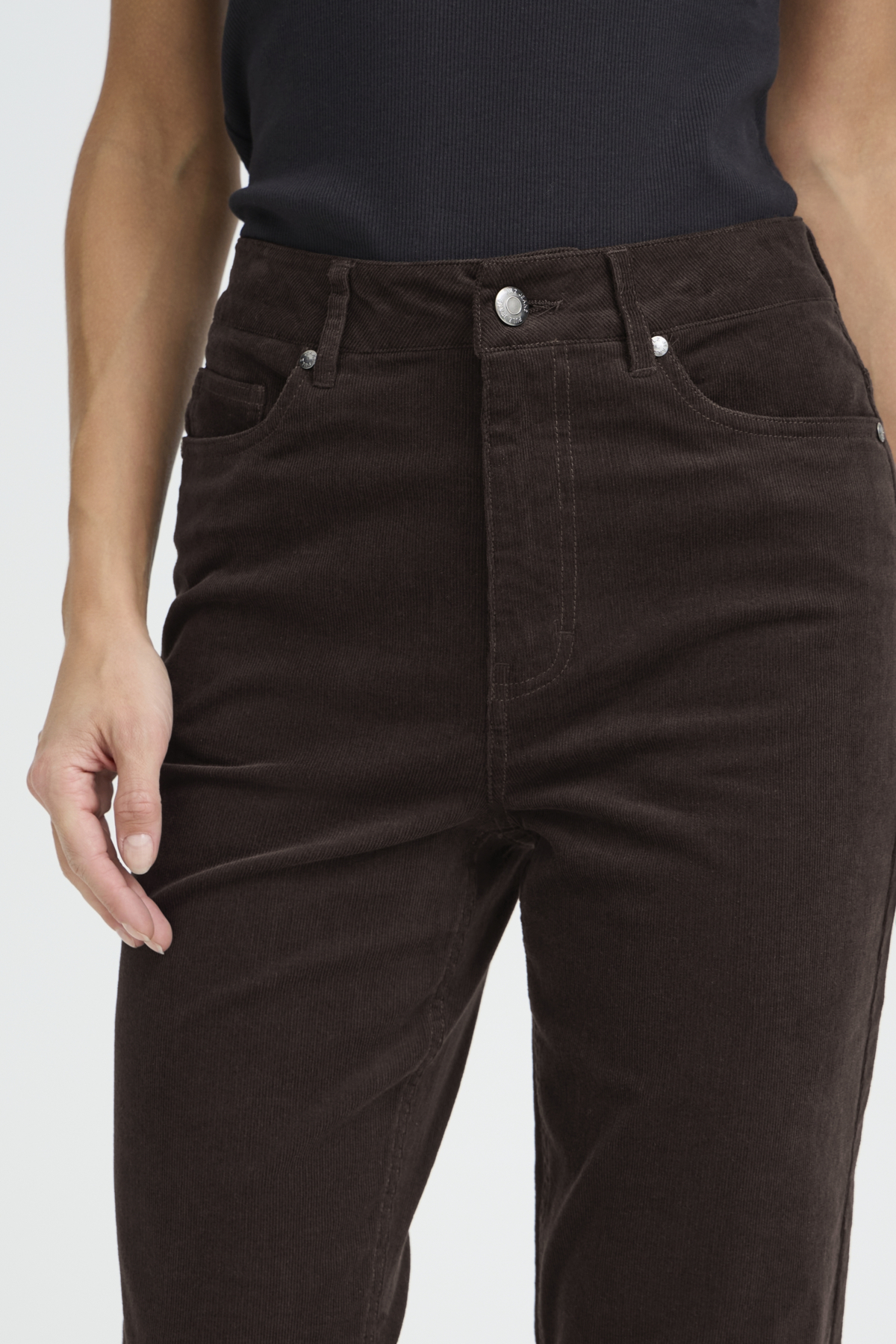 PZSALLY Bootcut manchesterbyxor högmidja