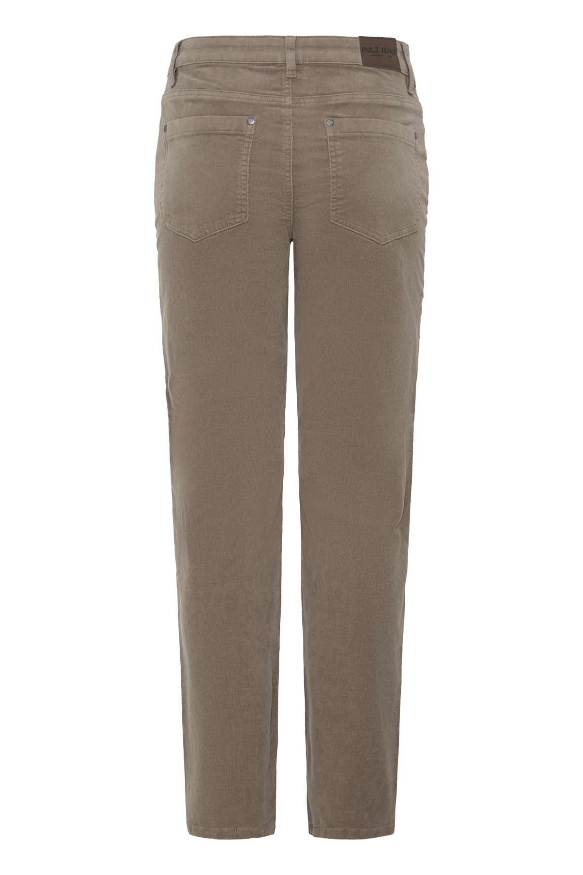 PZSALLY Straight manchesterbyxor högmidja Walnut - 5