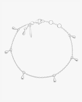 Silberarmband „Droplet Full“