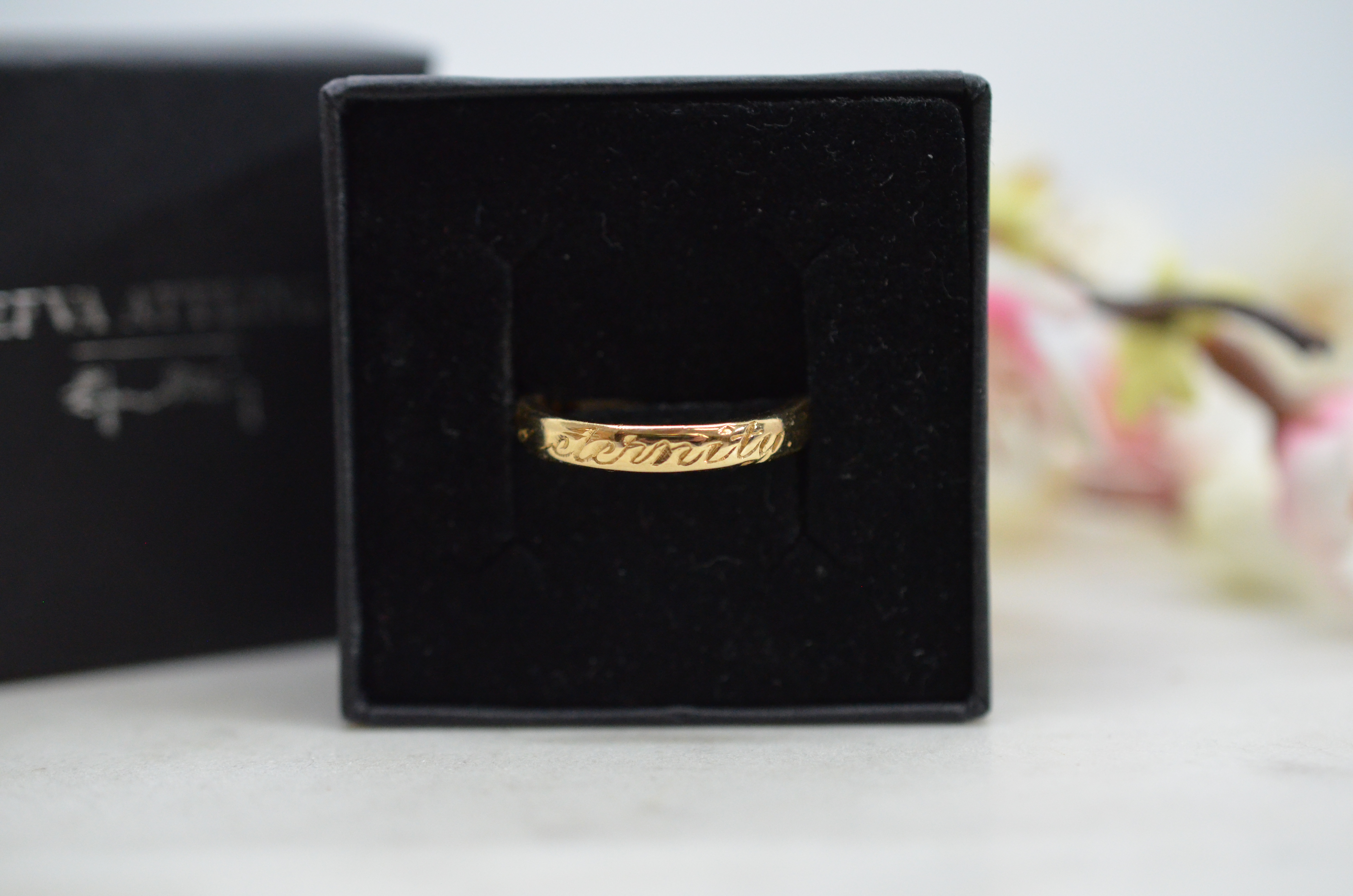 Second-Hand Efva Attling 18K Gold Ring "FROM HERE TO ETERNITY" - 7