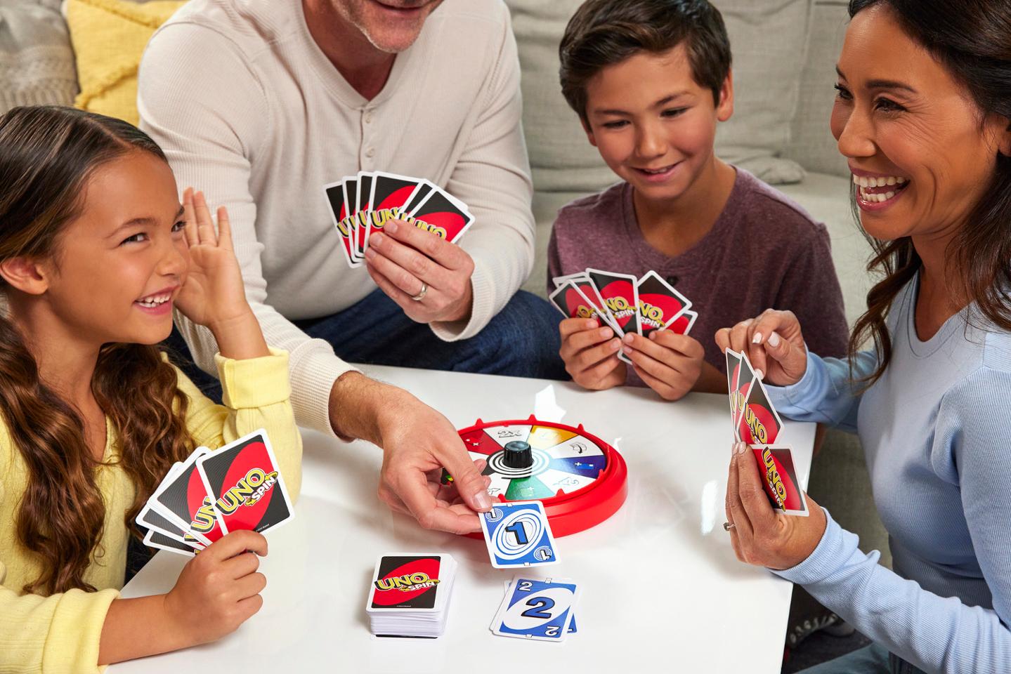 Spel Uno Spin från 7 år - 4