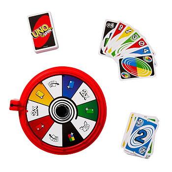 Spel Uno Spin från 7 år