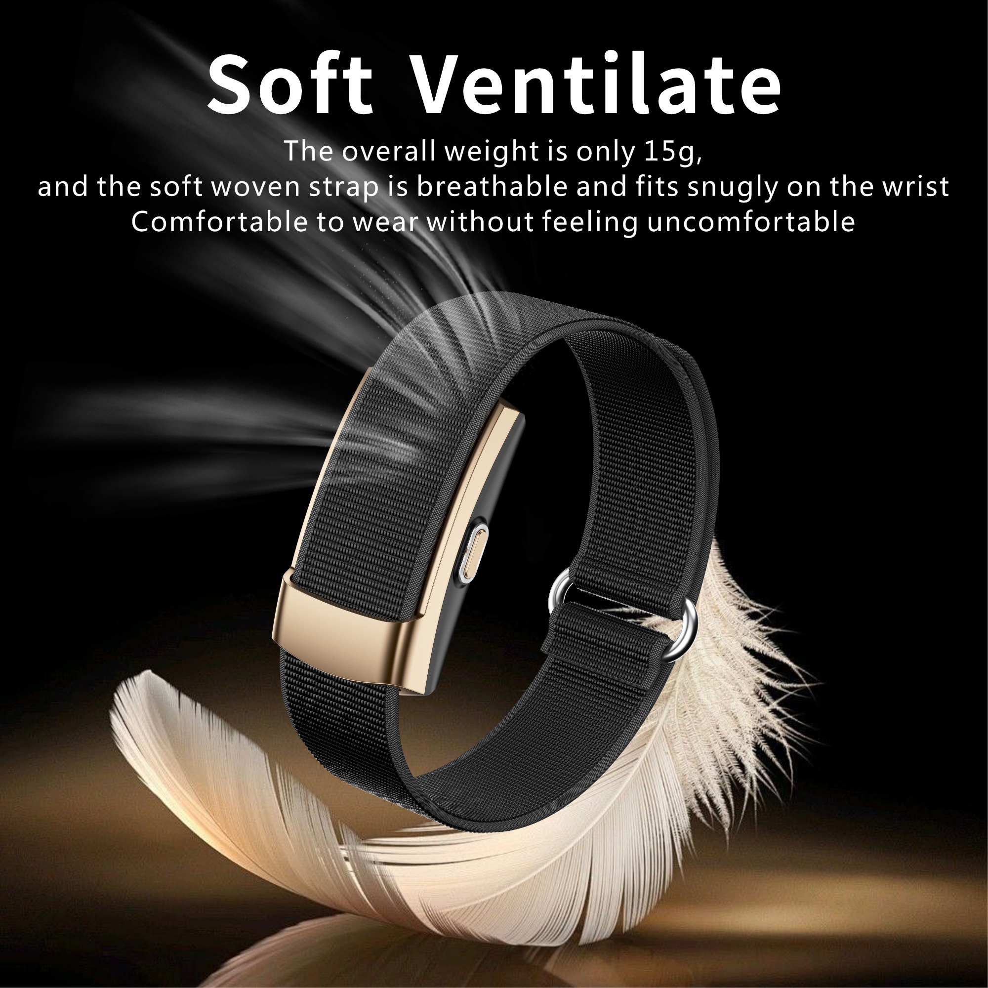 Philippe Palmer Smart Bracelet ZX Air Black - 5