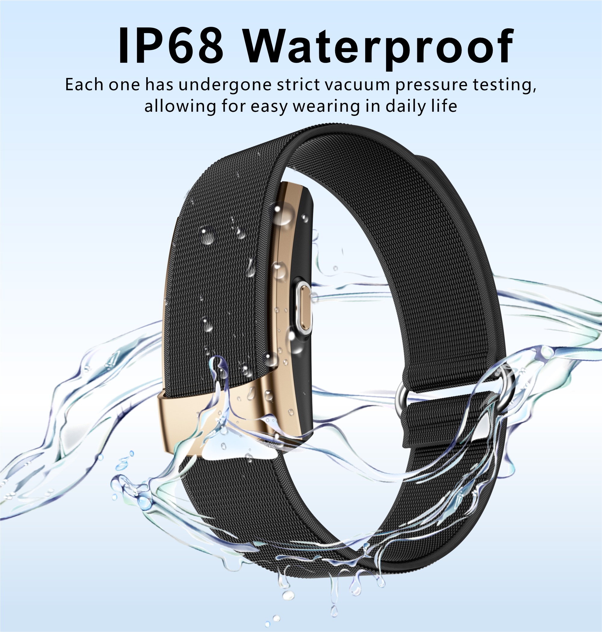 Philippe Palmer Smart Bracelet ZX Air Black - 15