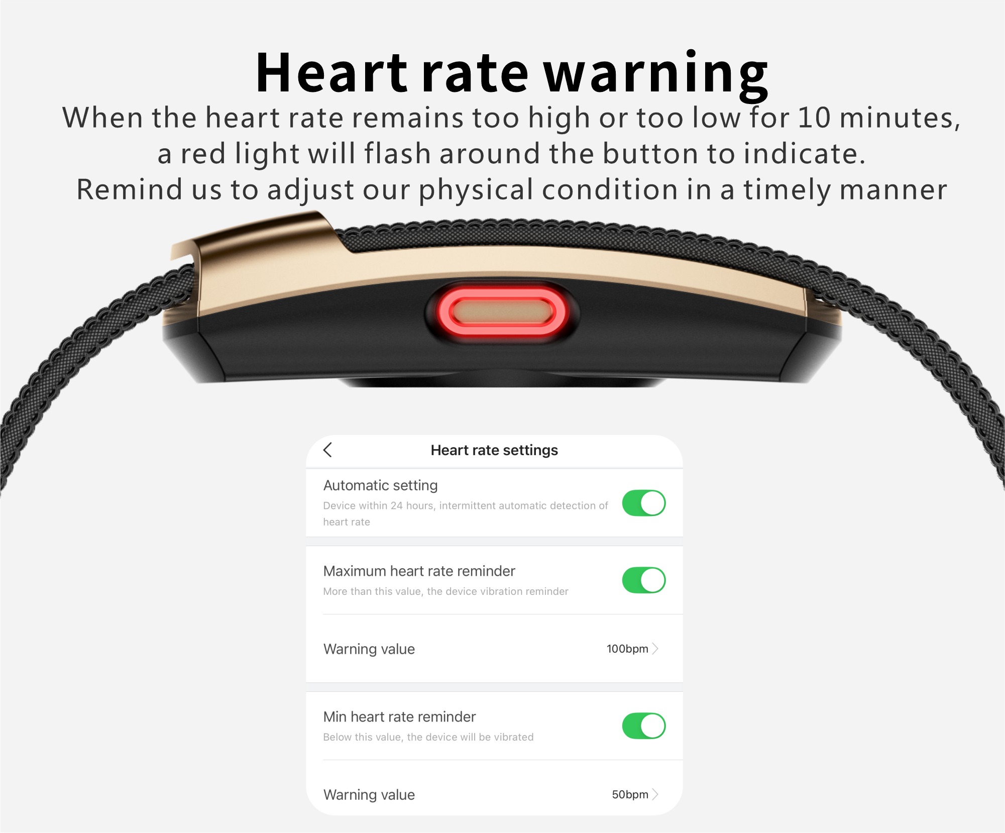Philippe Palmer Smart Bracelet ZX Air Black - 7