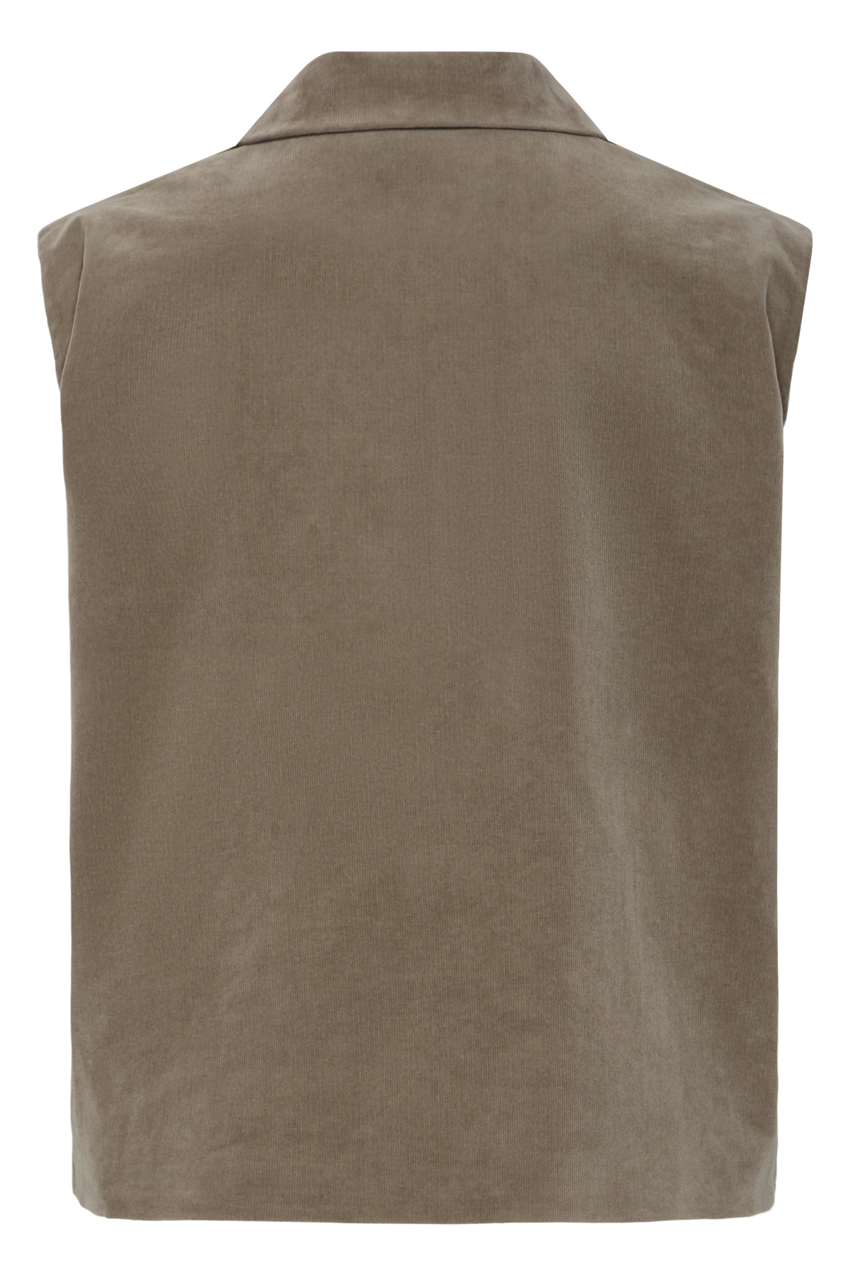 PZSALLY Waistcoat Manchesterväst Walnut - 5