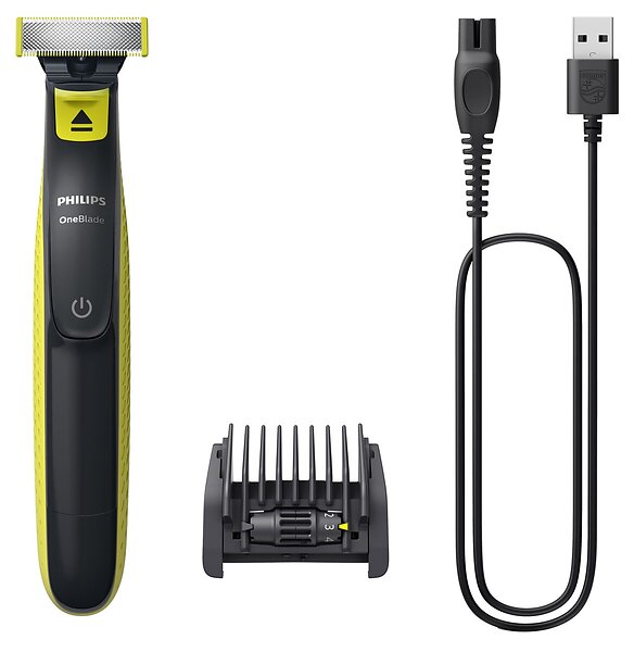 Philips OneBlade QP2724 Rakapparat Grå Grön - 2