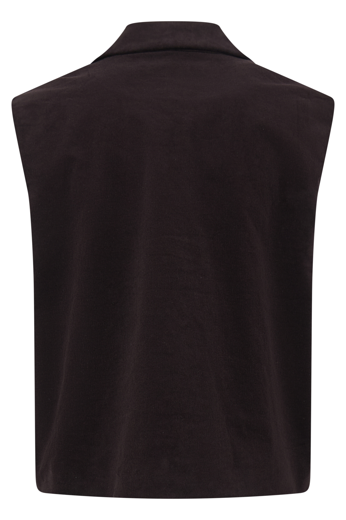 PZSALLY Waistcoat Manchesterväst Espresso - 5