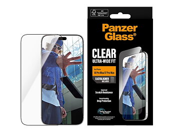 PanzerGlass Clear Ultra-Wide Skärmskydd till iPhone 18 Pro Max