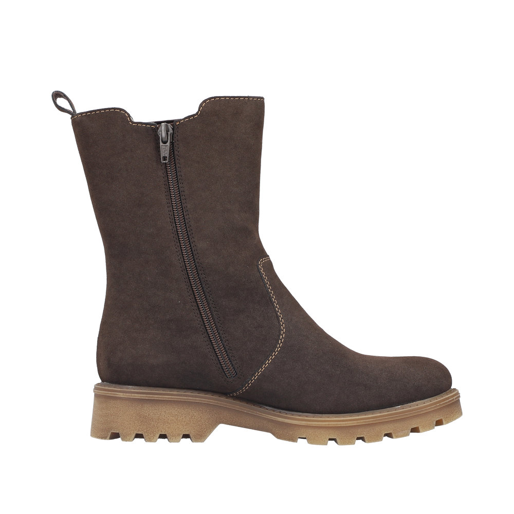 Rieker Damboots syntetmocka varmfodrad Brun - 2