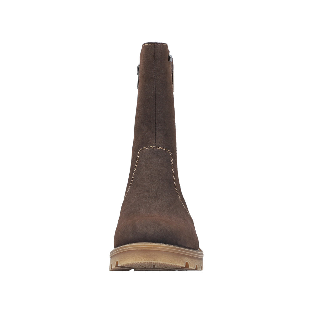 Rieker Damboots syntetmocka varmfodrad Brun - 7