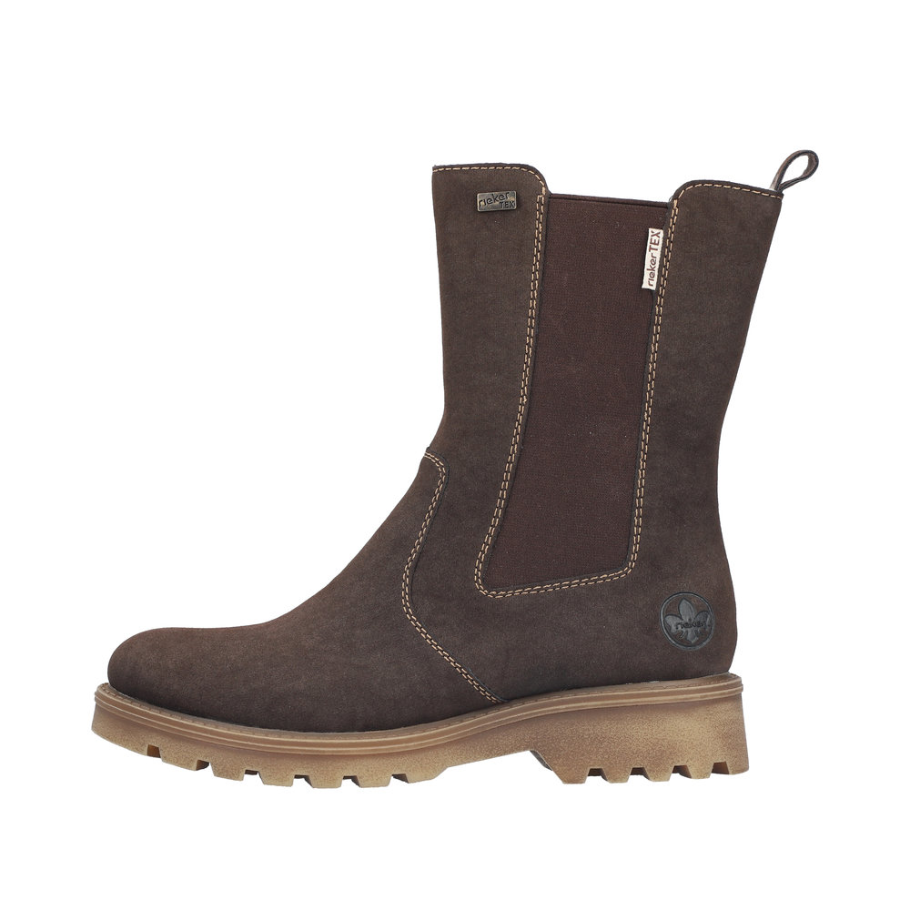 Rieker Damboots syntetmocka varmfodrad Brun - 6