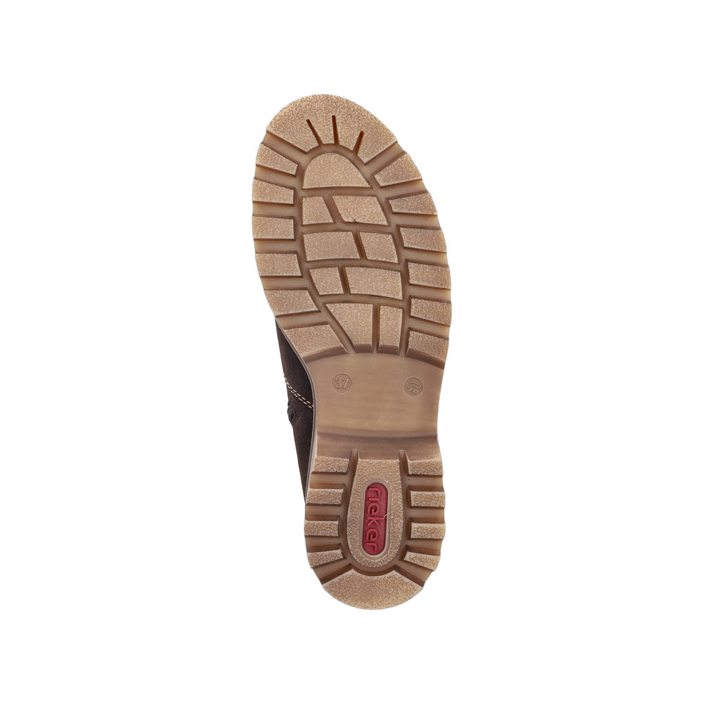 Rieker Damboots syntetmocka varmfodrad Brun - 8