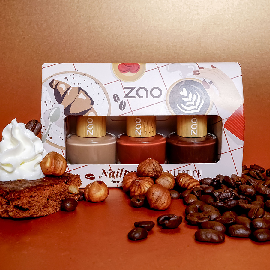 ZAO Nailpresso Collection - Kolleksjonskit med 3 neglelakker - 11