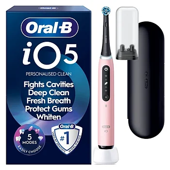 Oral-B iO5 Eltandborste (Rosa)