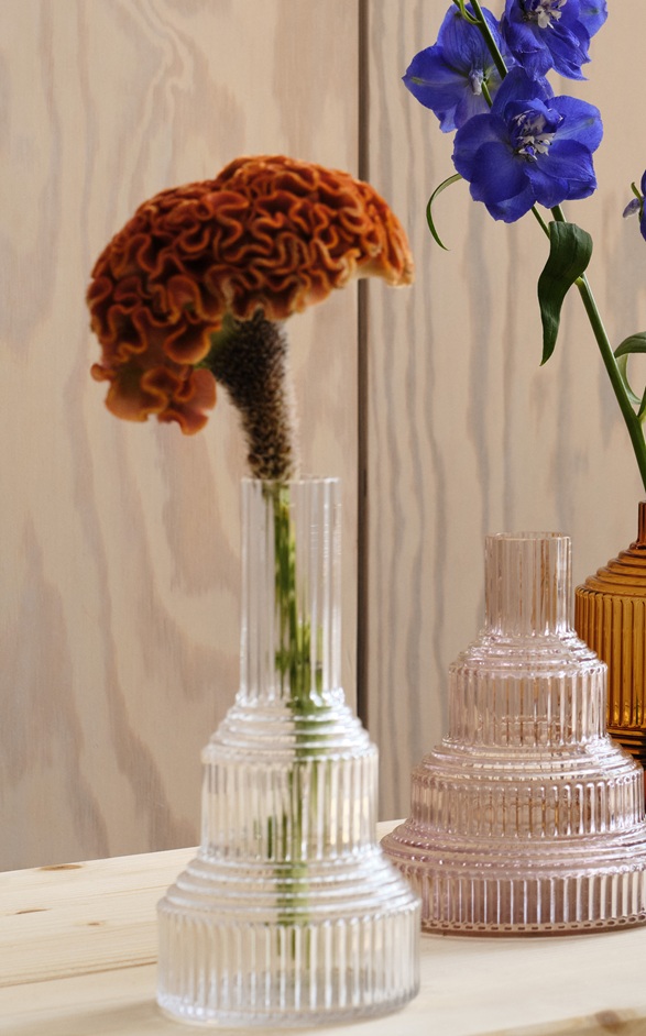 Pavilion Vase, Small, Light Pink - 4