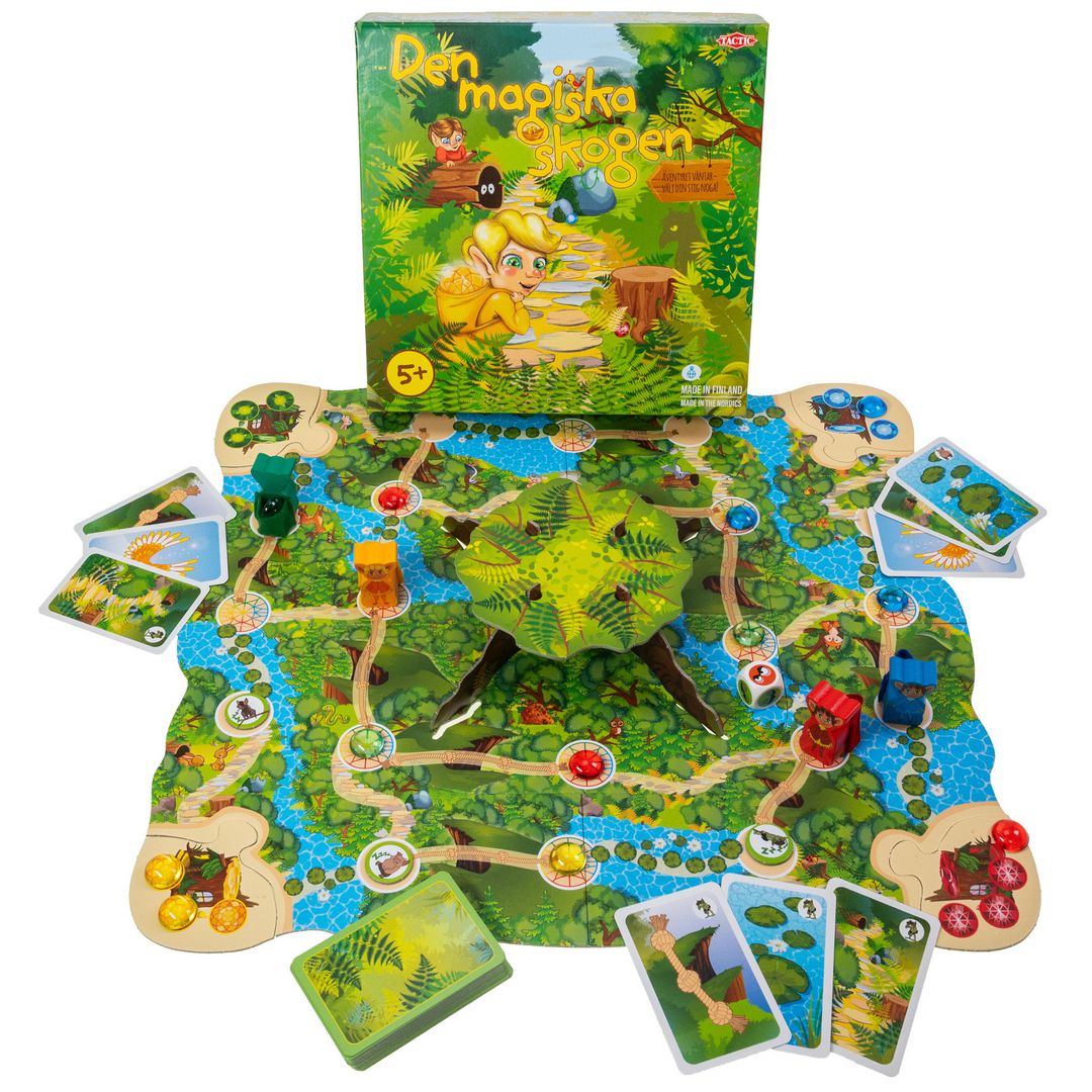 Spel Den magiska skogen från 5år - 4