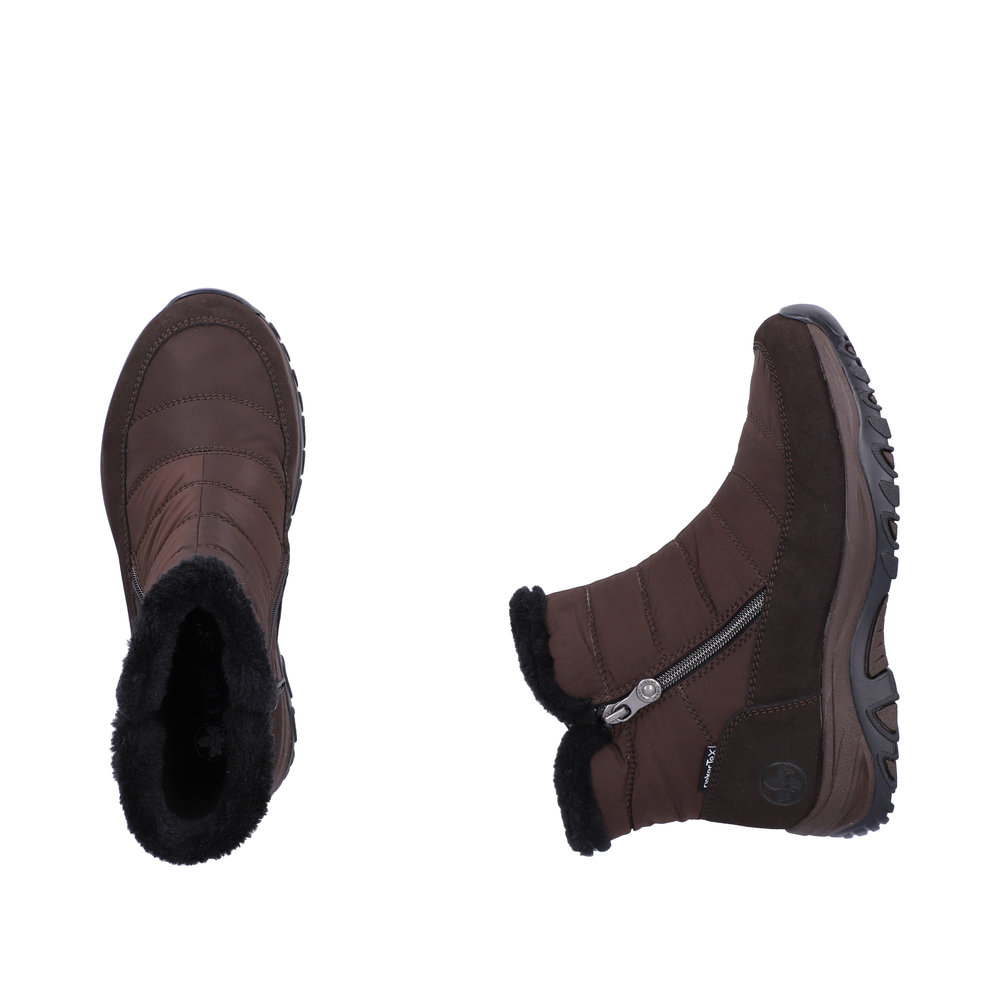 	Rieker Damboots varmfodrad  mörk Brun - 8