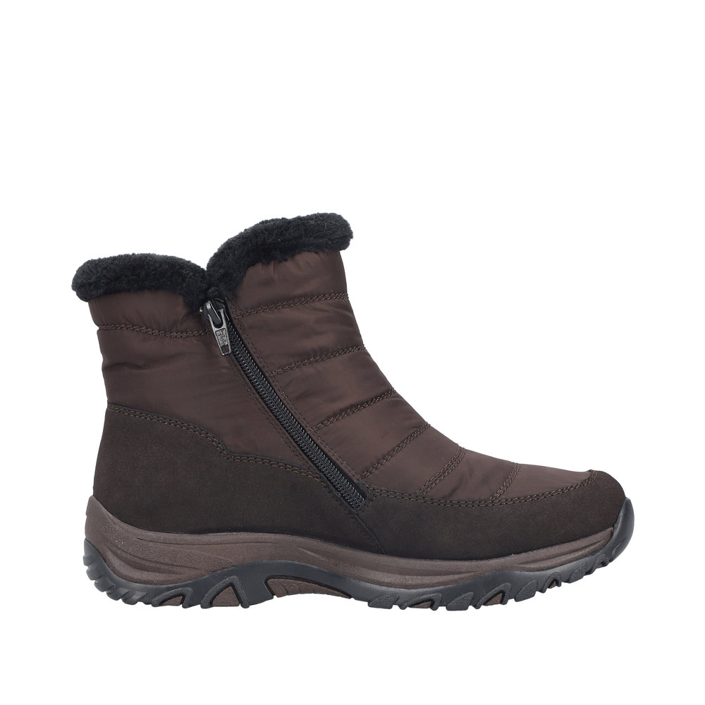 	Rieker Damboots varmfodrad  mörk Brun - 2