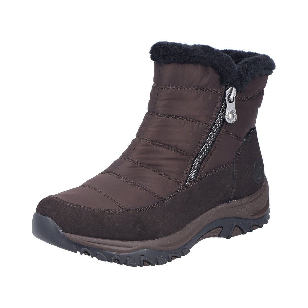	Rieker Damboots varmfodrad  mörk Brun