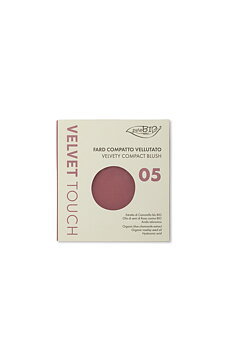 puroBIO VELVET TOUCH Compact Blush REFILL 05 - satin pinky plum 5,2 g