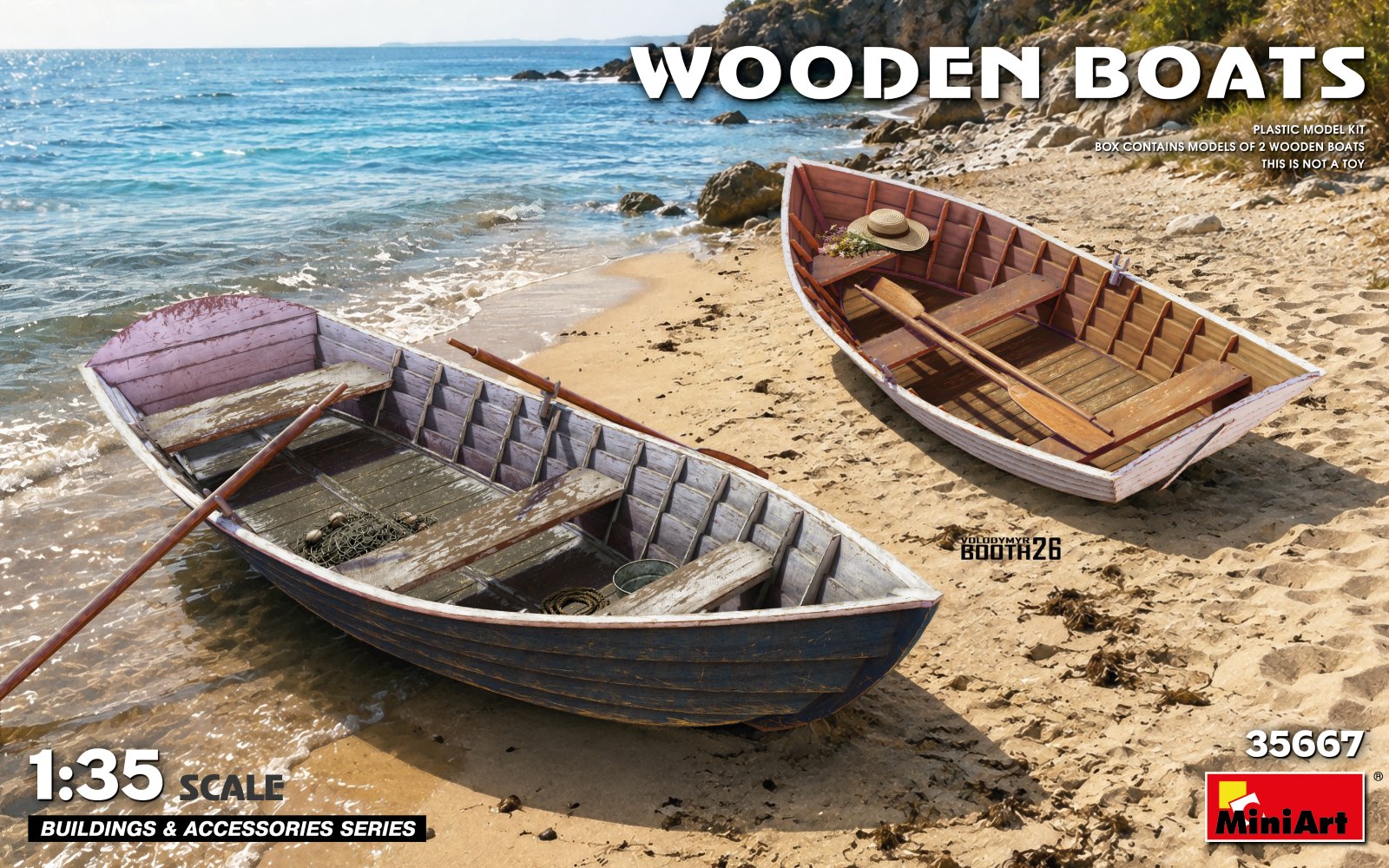 1/35Wooden Boats