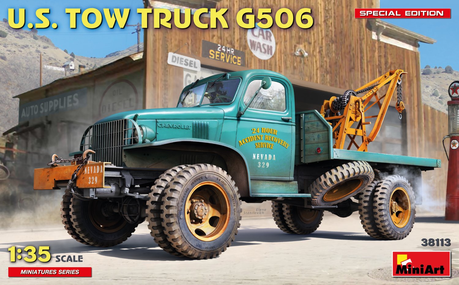 1/35 U.S. Tow Truck G506. Special Edition