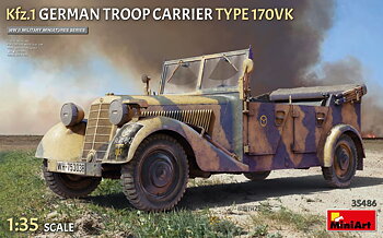 1/35 Kfz.1 German Troop Carrier Type 170VK