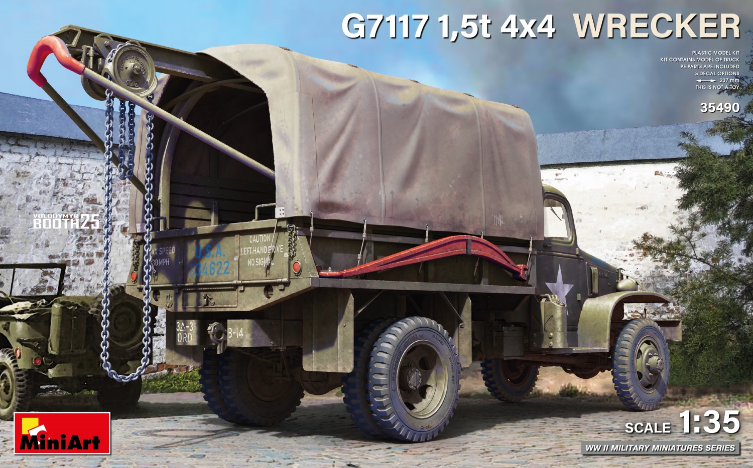 1/35 G7117 1,5t 4x4  Wrecker