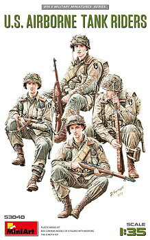 1/35 U.S. Airborne Tank Riders