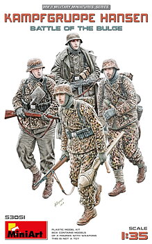 1/35 Kampfgruppe Hansen. Battle of the Bulge