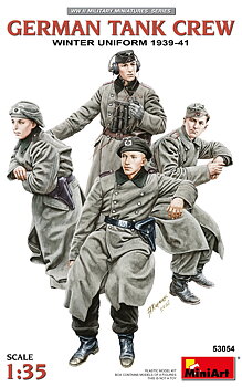 1/35 German Tank Crew. Winter Uniform. 1939-41