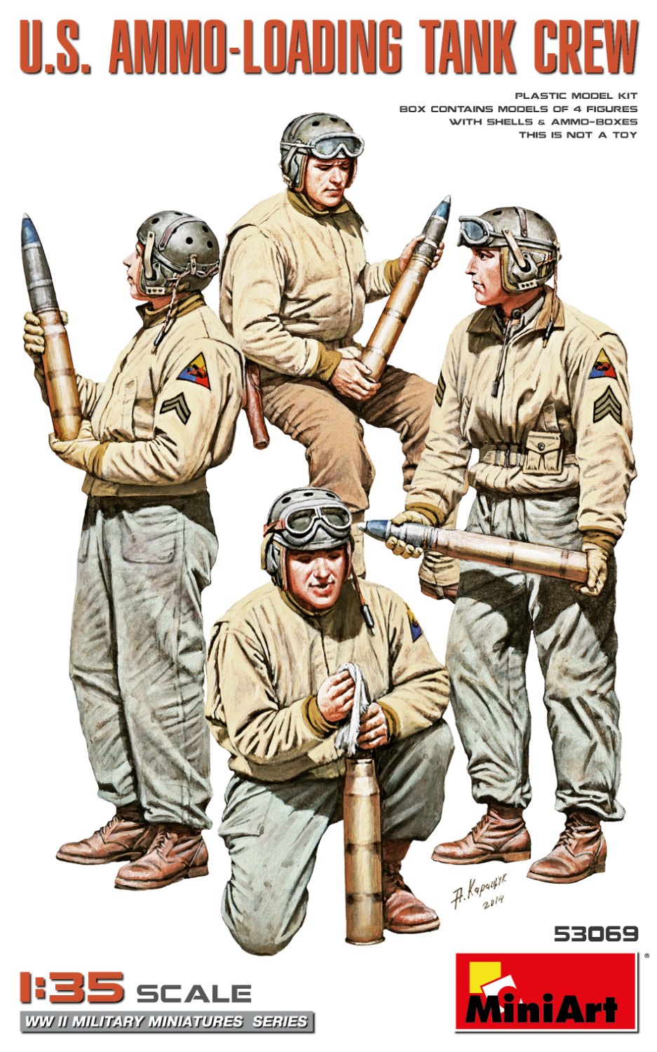 1/35 U.S. Ammo-Loading Tank Crew. 2nd Edition