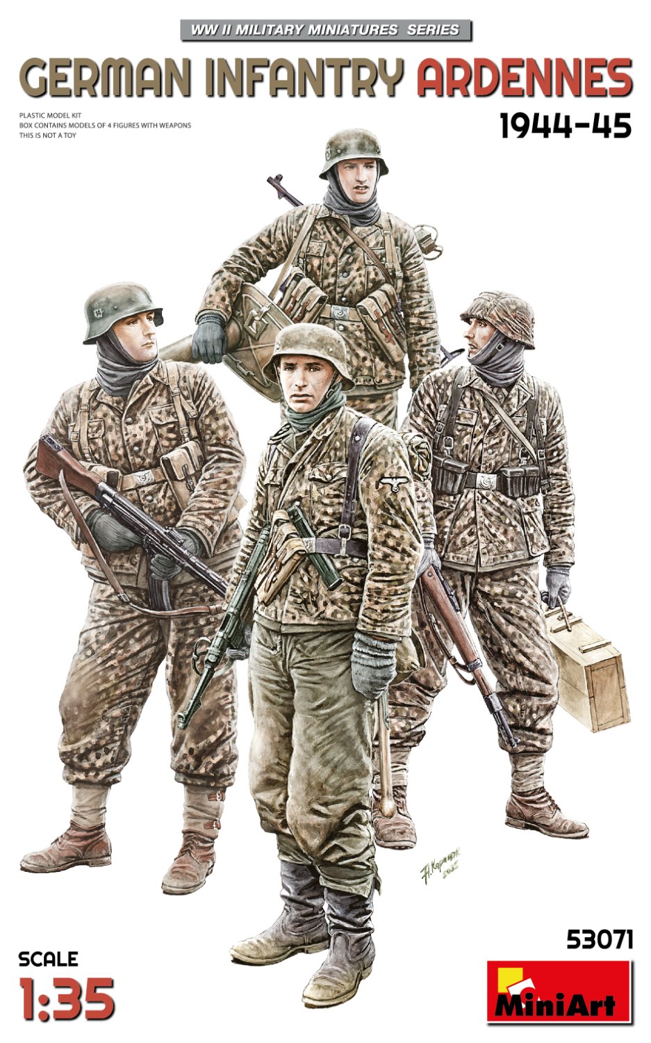 1/35 German Infantry. Ardennes 1944-45