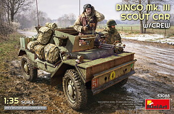 1/35 Dingo Mk. III Scout Car  w/Crew