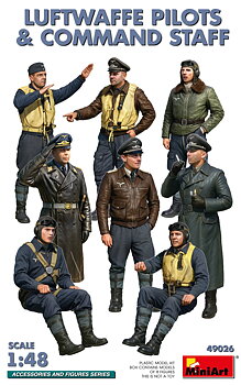 1/48 Luftwaffe Pilots and Command Staff
