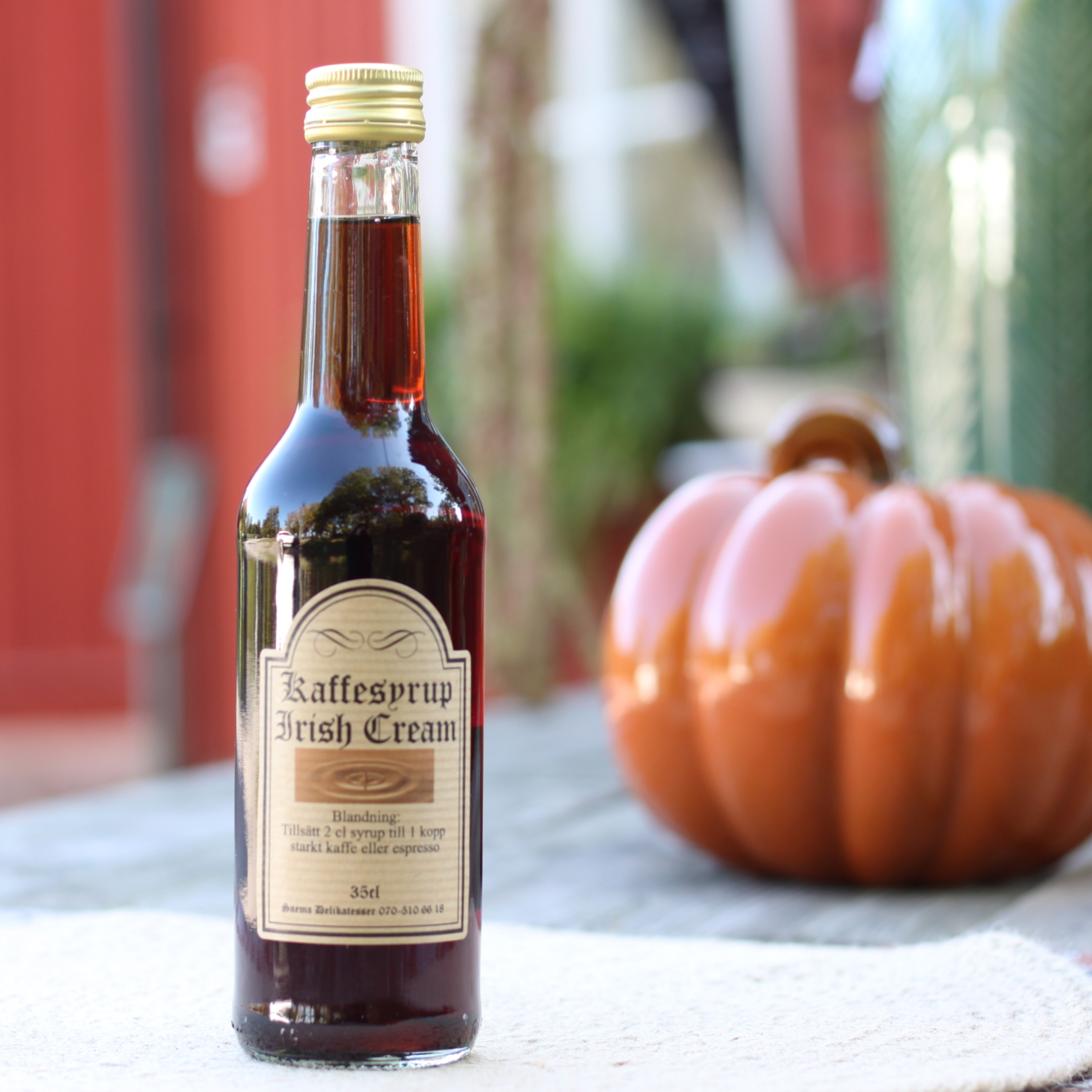 Kaffesyrup irish cream - endast avhämtning
