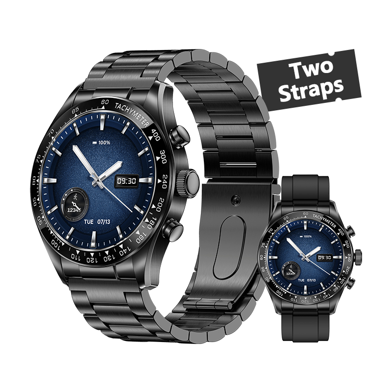 Philippe Palmer Smart Watch LP82 Black Steel - 3