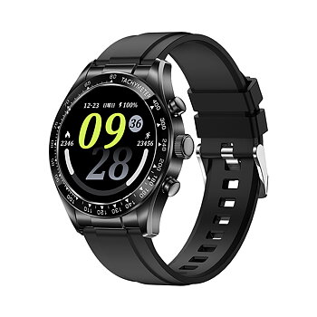 Philippe Palmer Smart Watch LP82 Black Steel